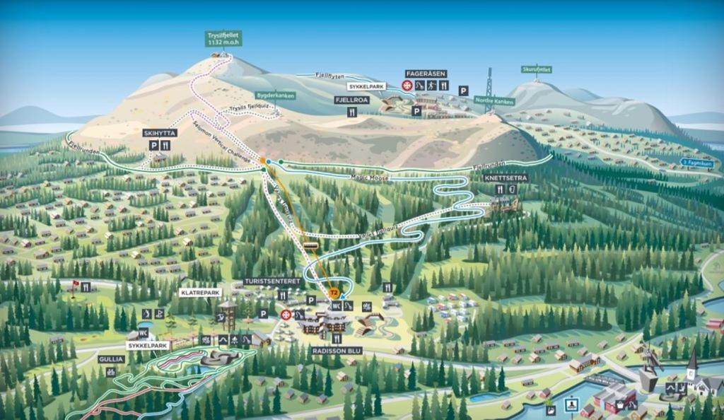 Feriehus Håvi Solsiden En Koselig - In Og Out Trysil